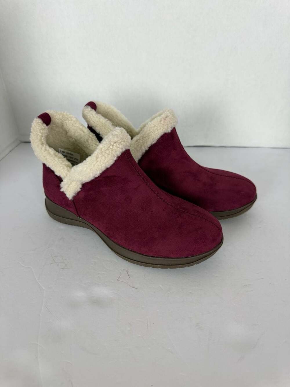 ARRAY Priya Women's Faux Fur Lined Suede Ankle Bootie
